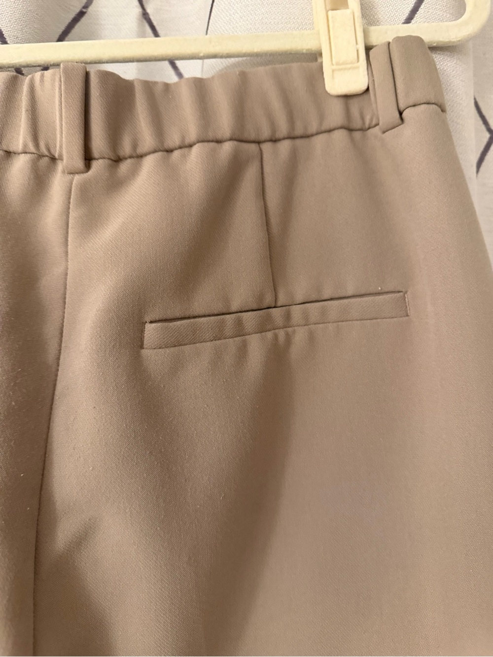 Abercrombie & Fitch Wide Leg Trousers - Khaki - Picture 5 of 5